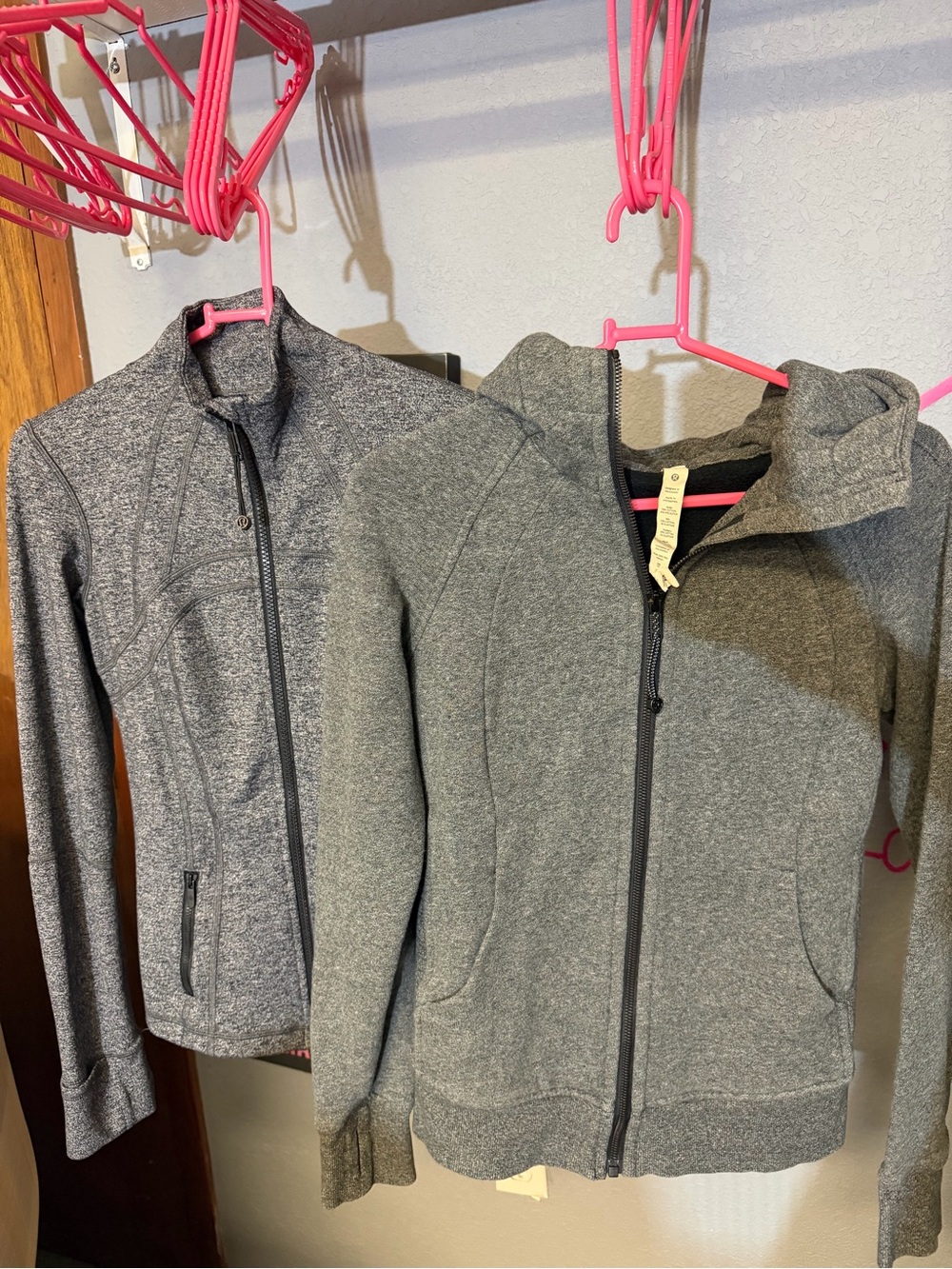 Lululemon Scuba and Define jackets